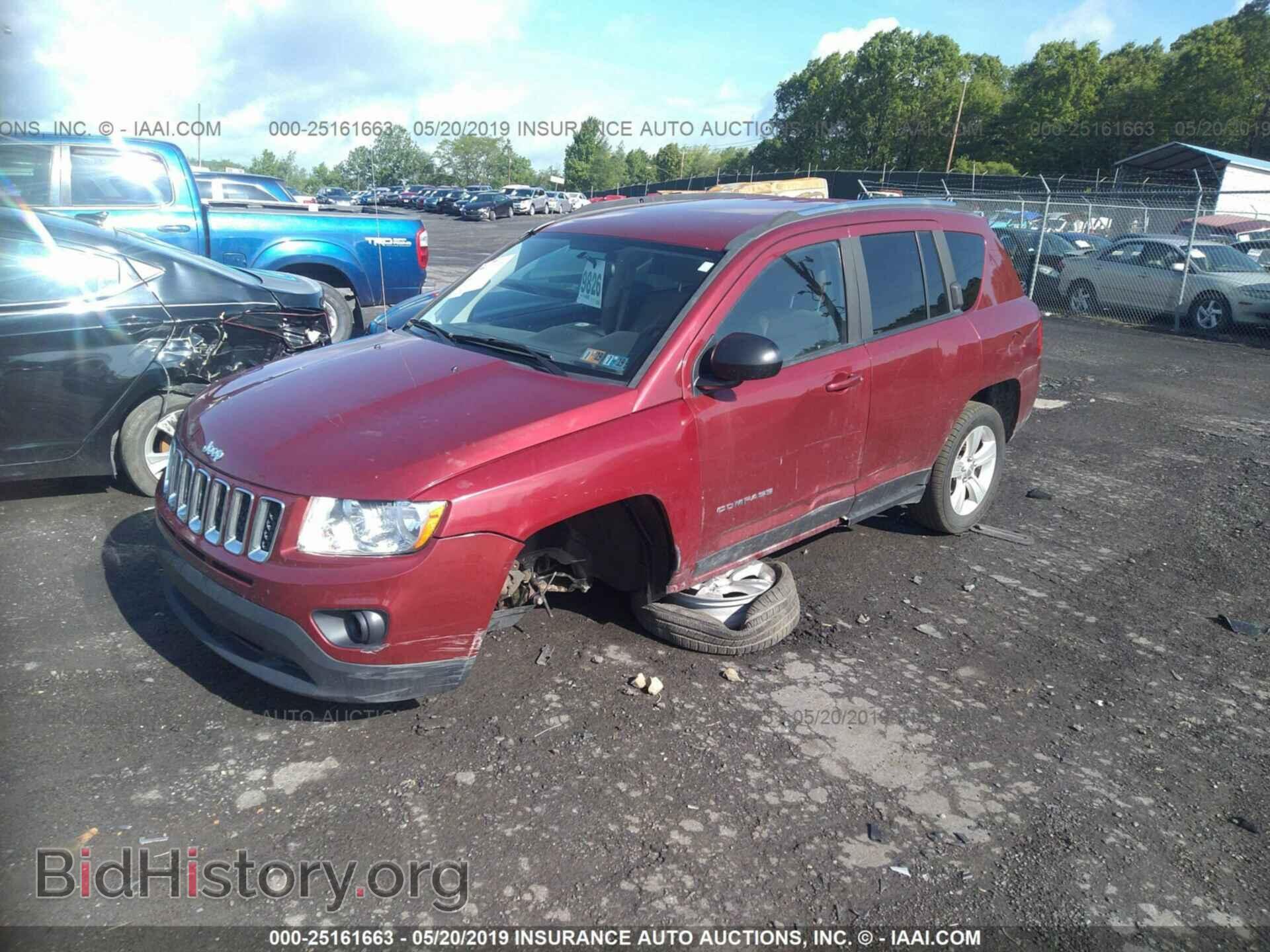 2012 JEEP COMPASS - VIN: 1C4NJDBB3CD559094 - Фото 2