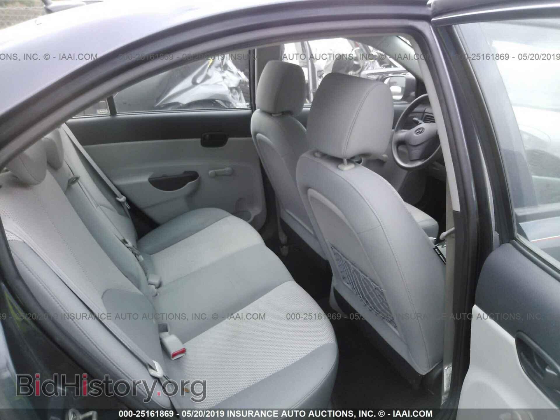 2011 HYUNDAI ACCENT - VIN: KMHCN4AC3BU611467 - Фото 8