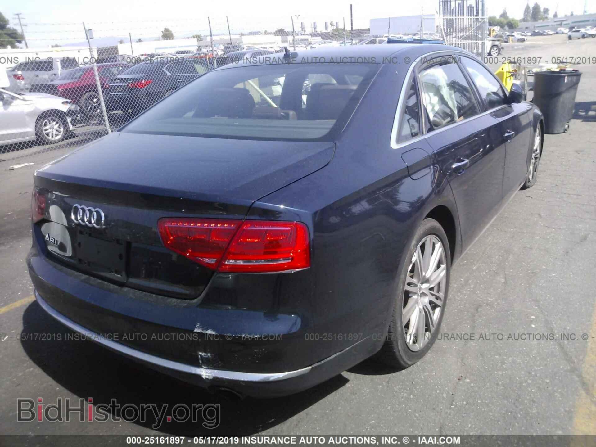2013 AUDI A8 - VIN: WAURGAFD3DN019683 - Фото 4