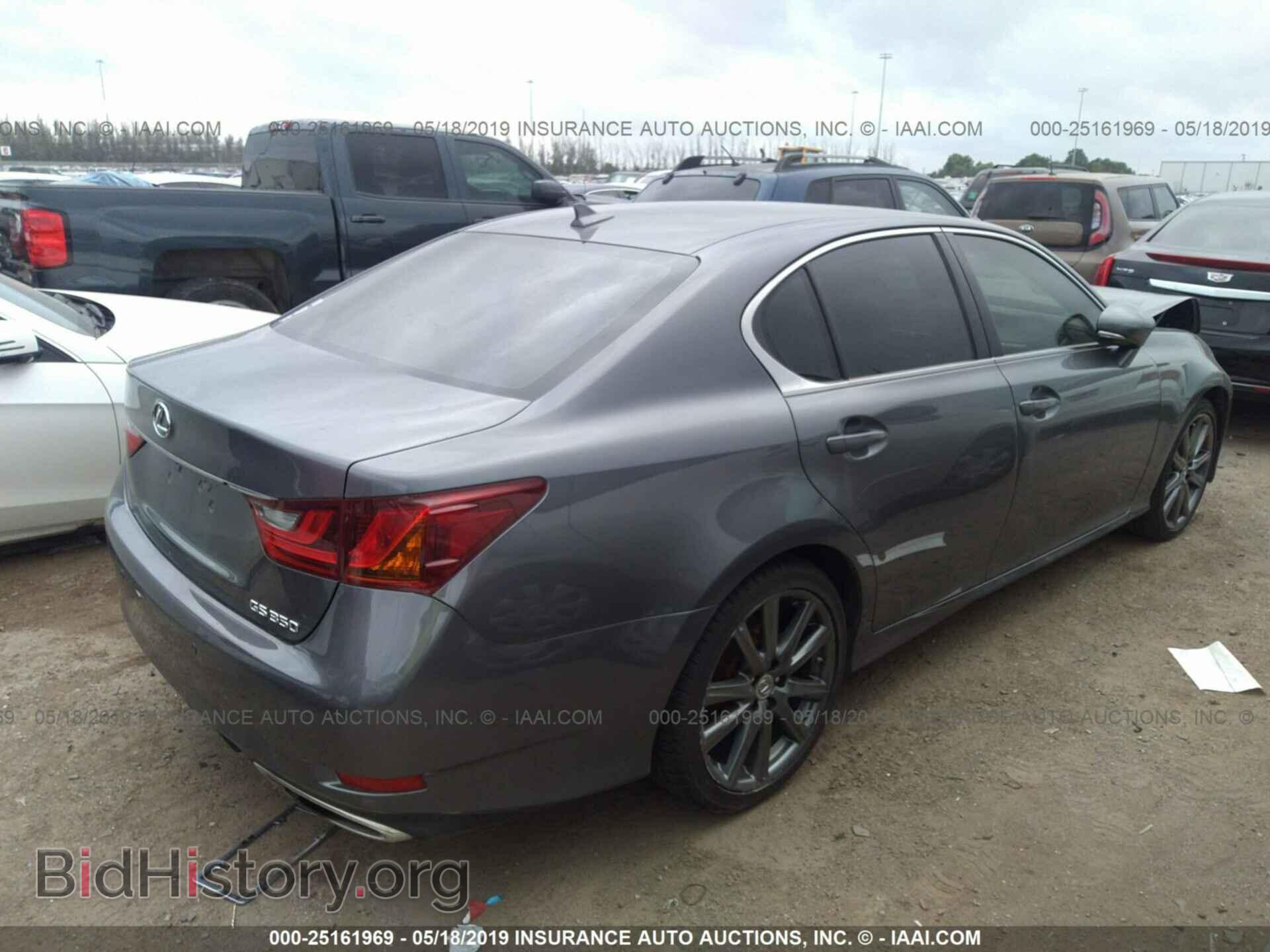 2013 LEXUS GS - VIN: JTHBE1BL2D5013072 - Фото 4