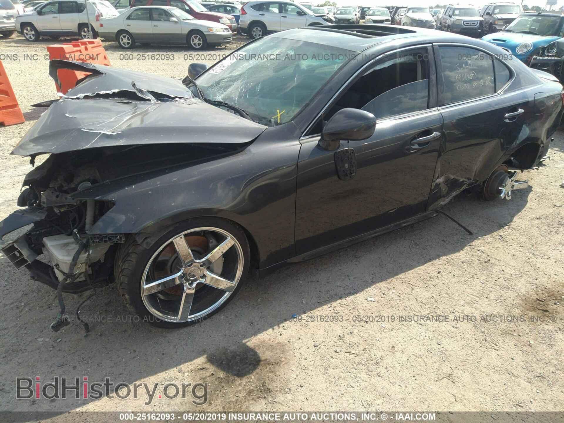 2008 LEXUS IS - VIN: JTHBE262X82014954 - Фото 2