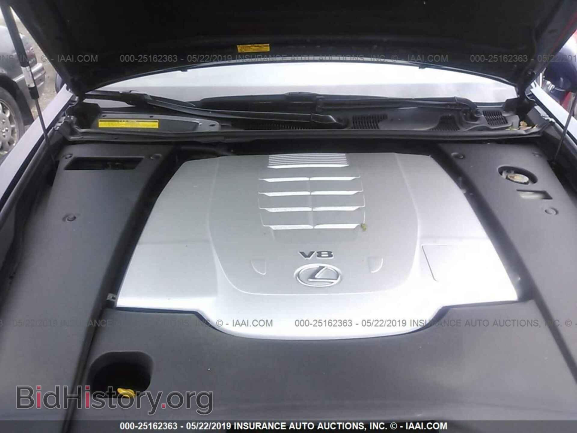 2007 LEXUS LS - VIN: JTHBL46F675030392 - Фото 10