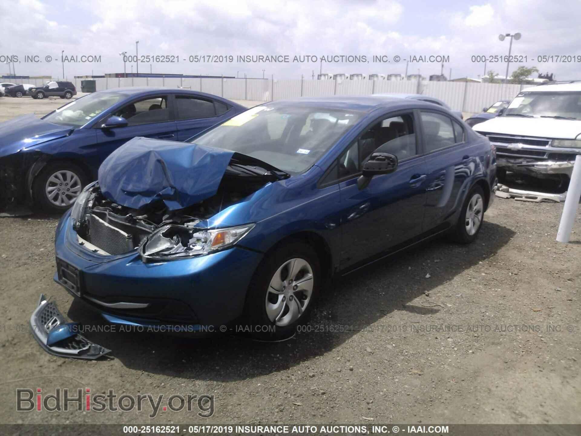 2013 HONDA CIVIC - VIN: 19XFB2F59DE269923 - Фото 2