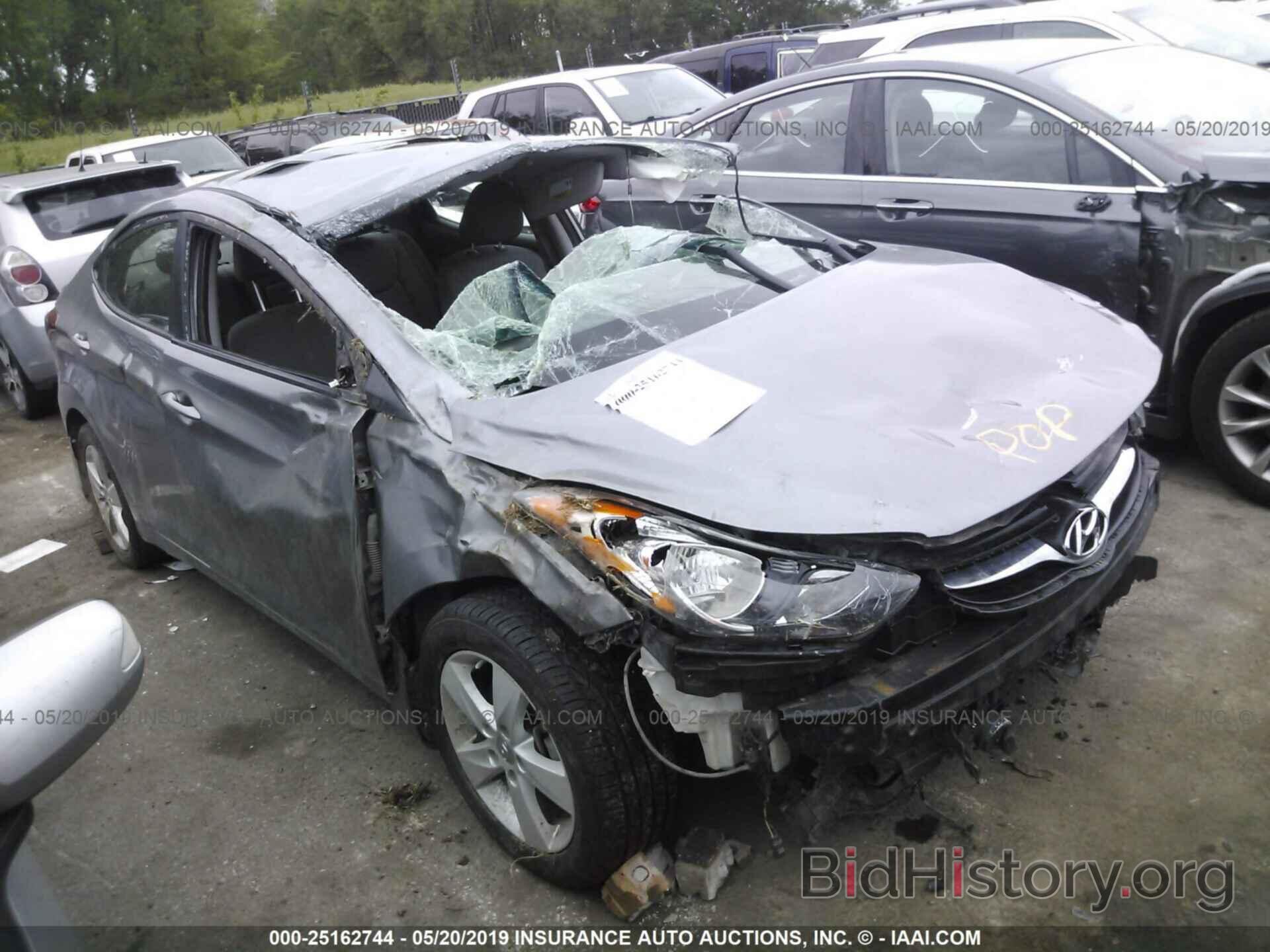 Photo KMHDH4AE0DU728147 - HYUNDAI ELANTRA 2013