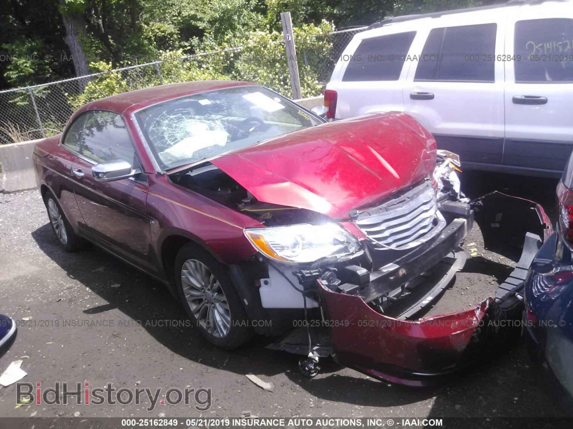 Фотография 1C3BCBFG7CN254249 - CHRYSLER 200 2012
