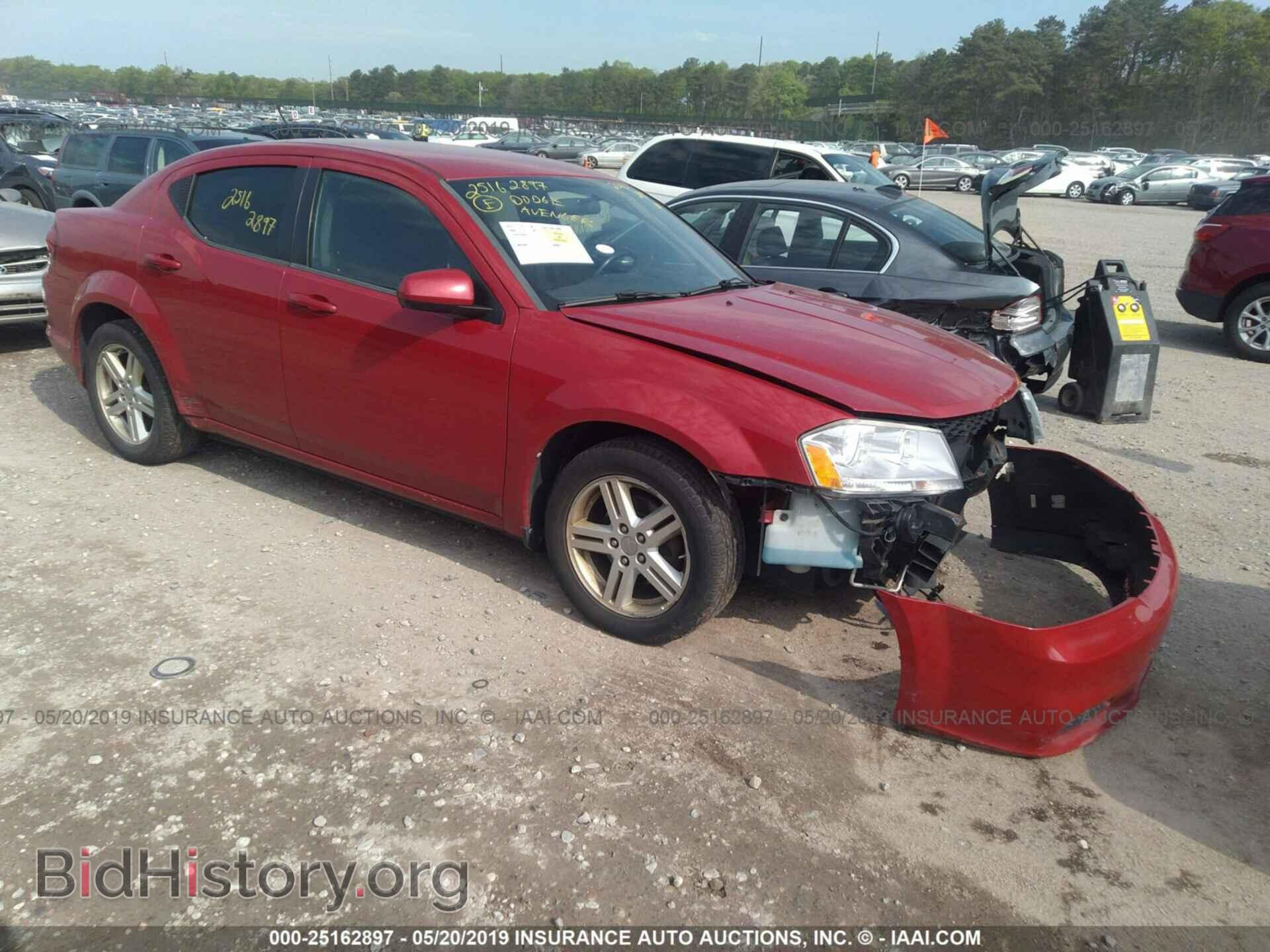 Photo 1C3CDZCB0CN194687 - DODGE AVENGER 2012