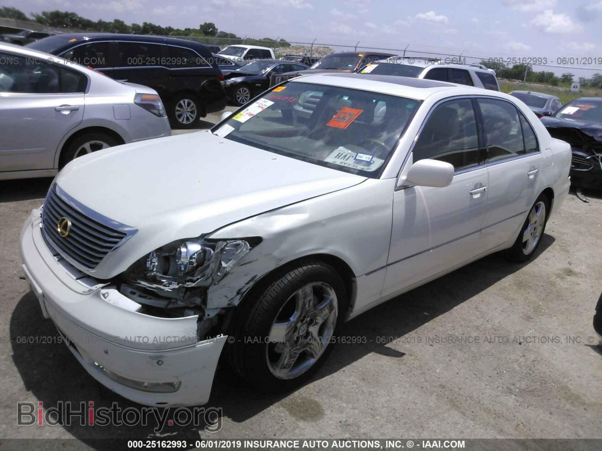 2005 LEXUS LS - VIN: JTHBN36F655026926 - Photo 2