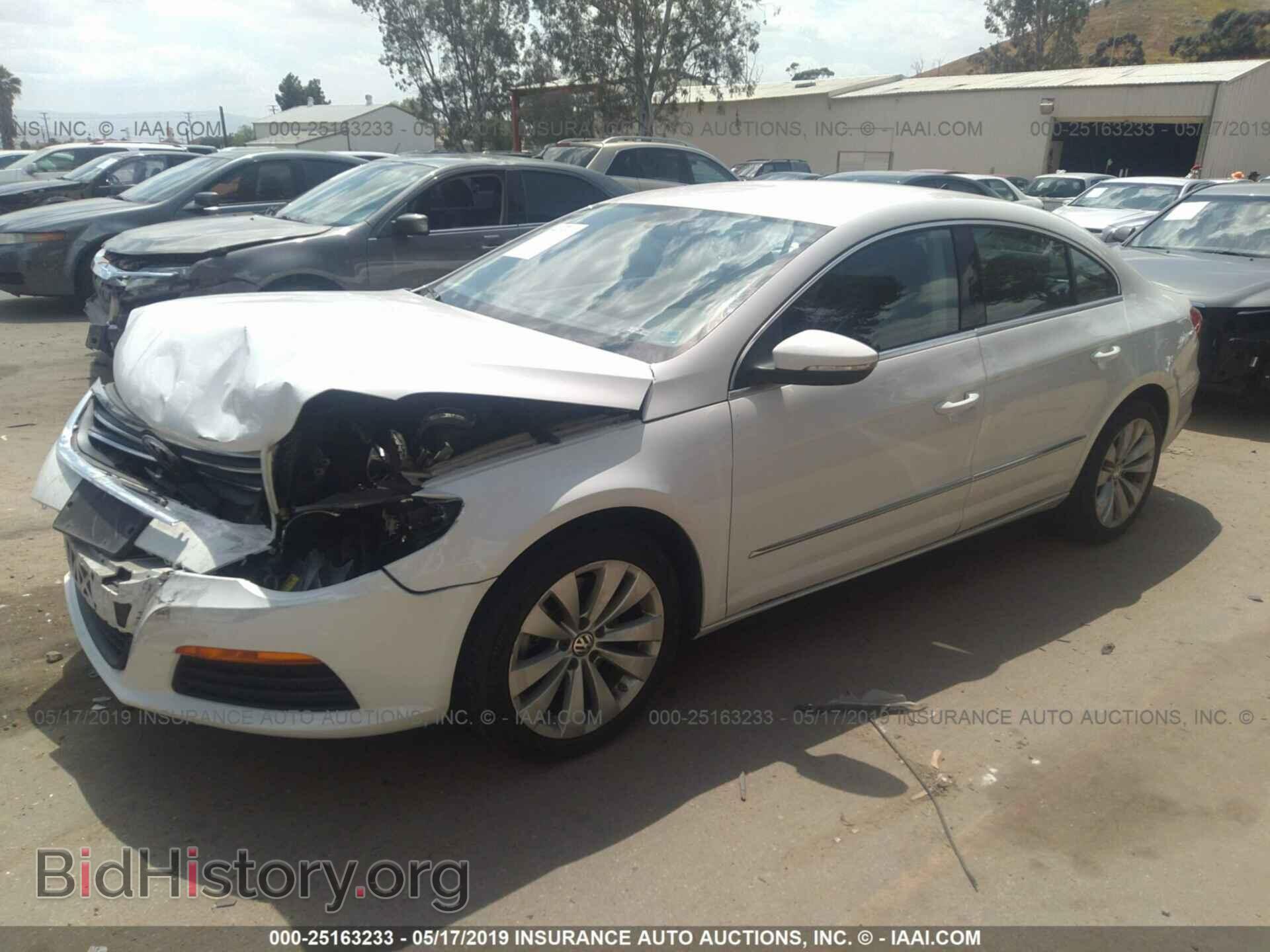 2012 VOLKSWAGEN CC - VIN: WVWMP7AN1CE522336 - Фото 2