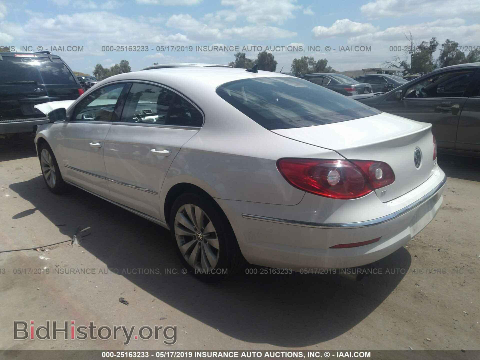 2012 VOLKSWAGEN CC - VIN: WVWMP7AN1CE522336 - Фото 3