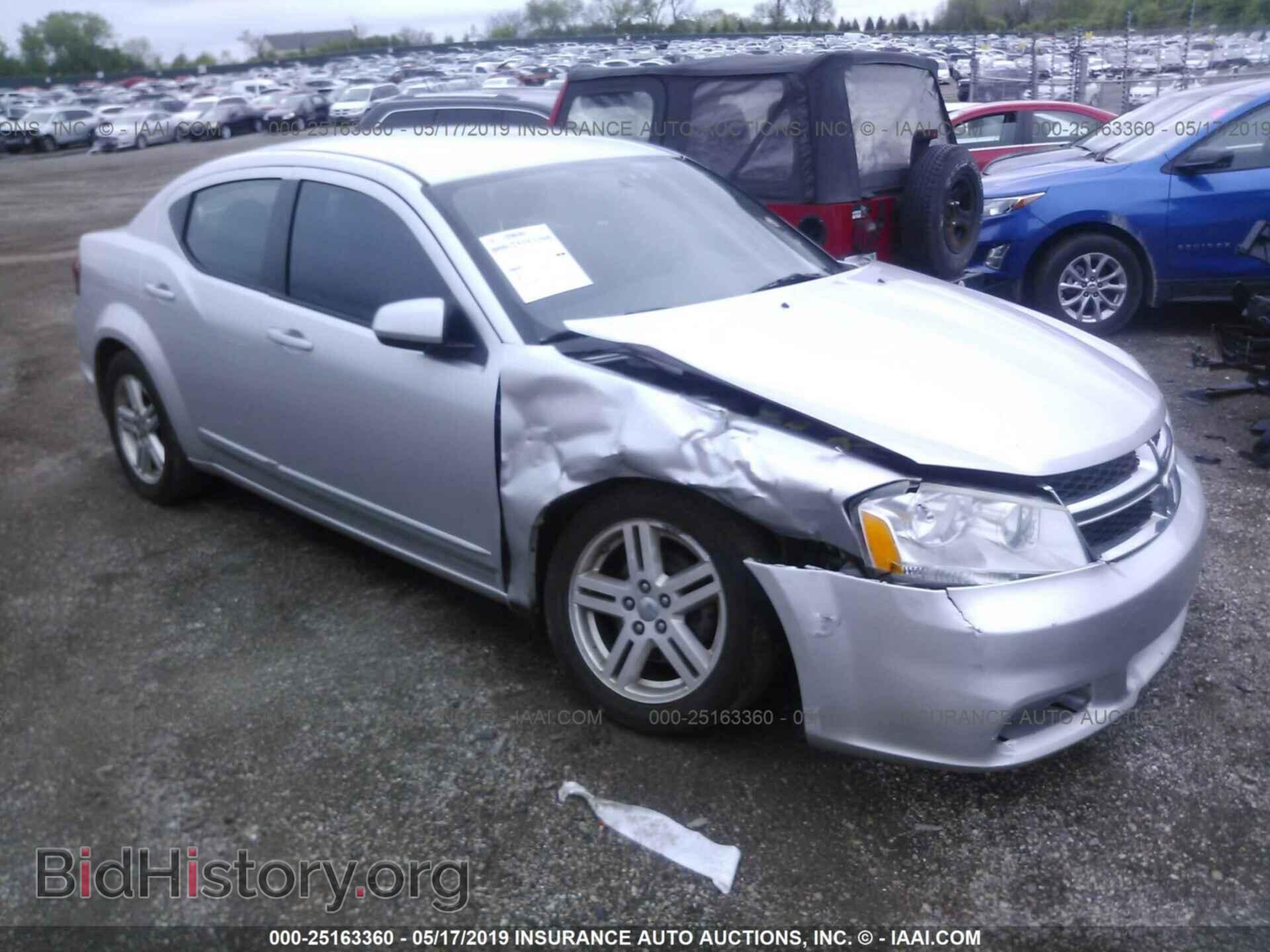 Photo 1C3CDZCB0CN153301 - DODGE AVENGER 2012
