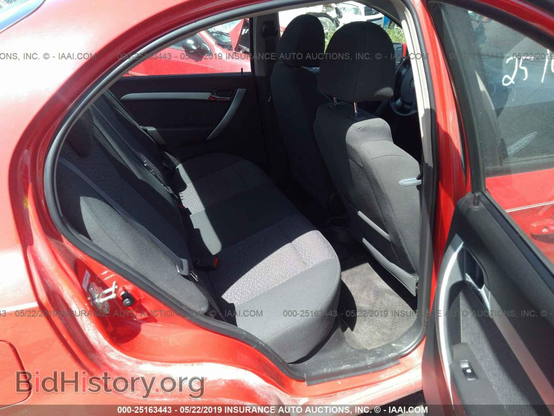 2011 CHEVROLET AVEO - VIN: KL1TG5DE8BB136919 - Фото 8
