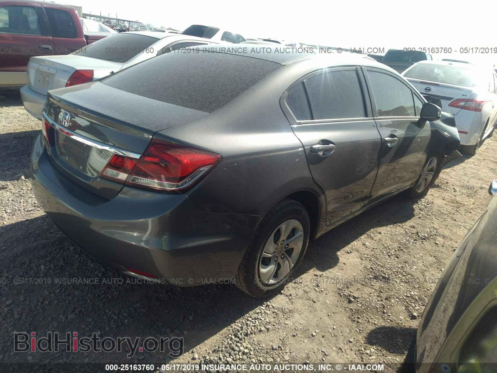 2013 HONDA CIVIC - VIN: 2HGFB2F5XDH565491 - Фото 4