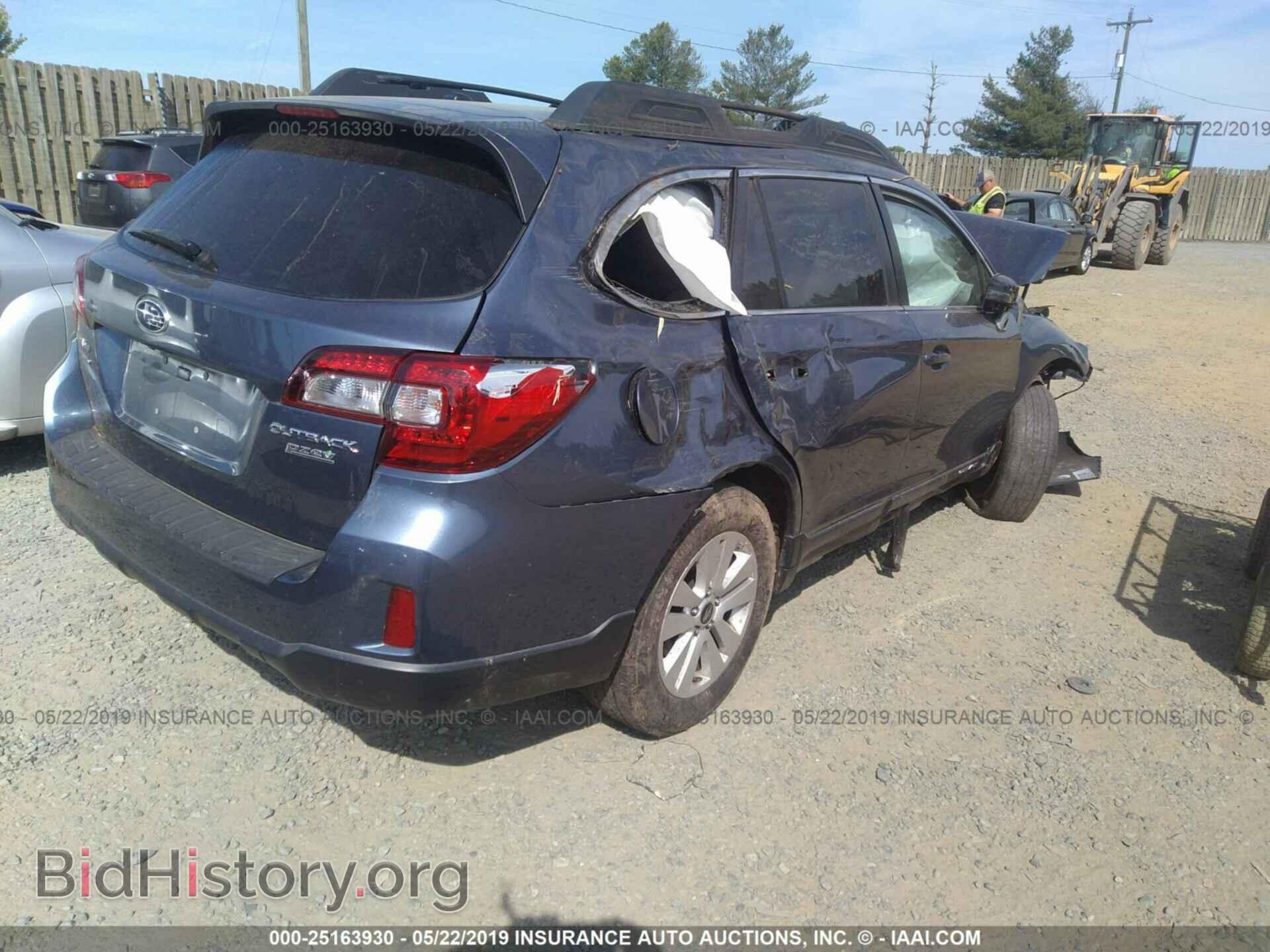 2015 SUBARU OUTBACK - VIN: 4S4BSAFC2F3336374 - Photo 4