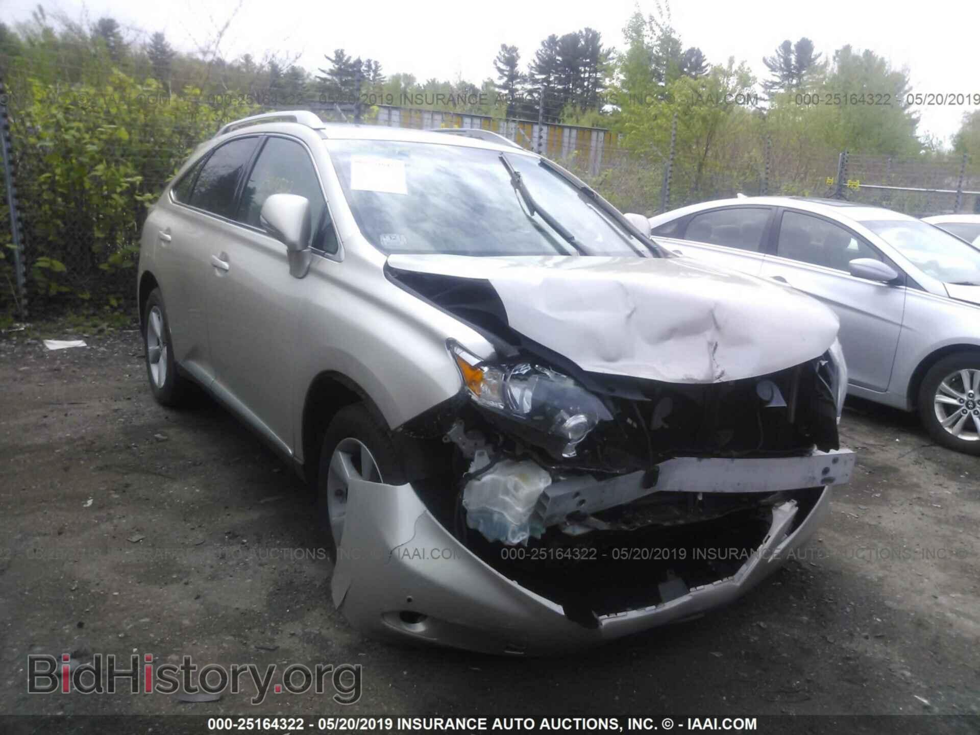 Photo 2T2BK1BA2CC137901 - LEXUS RX 2012