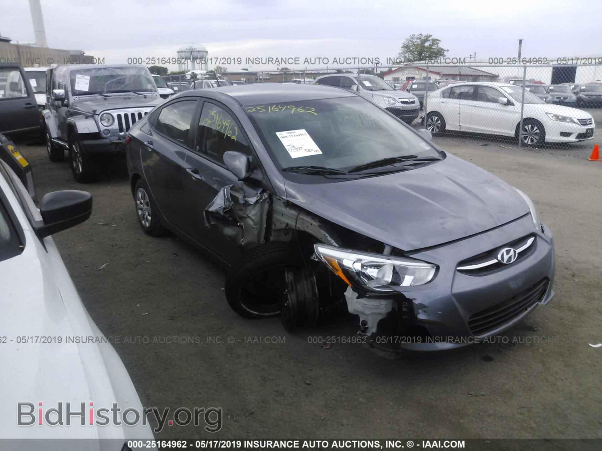 Фотография KMHCT4AE2HU327506 - HYUNDAI ACCENT 2017