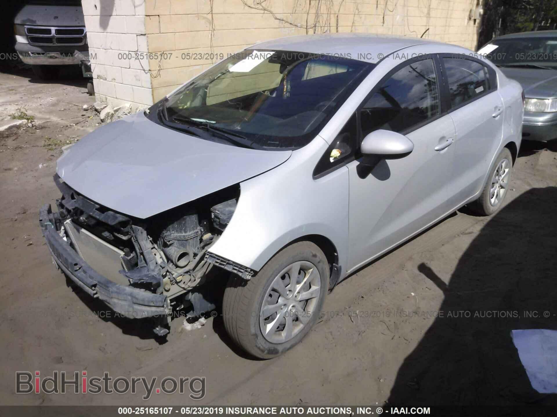 2012 KIA RIO - VIN: KNADN4A37C6091785 - Фото 2