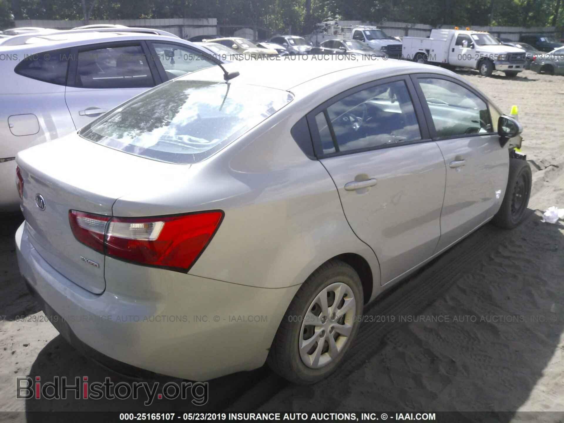 2012 KIA RIO - VIN: KNADN4A37C6091785 - Фото 4