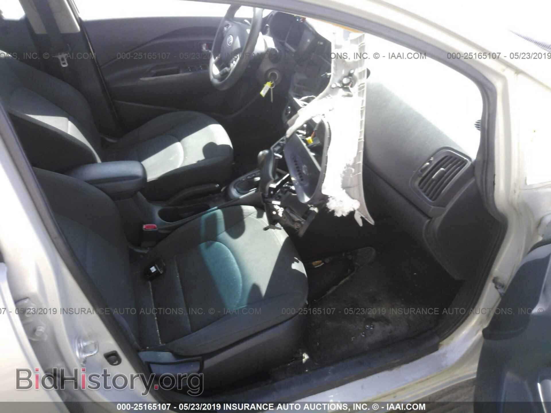 2012 KIA RIO - VIN: KNADN4A37C6091785 - Фото 5