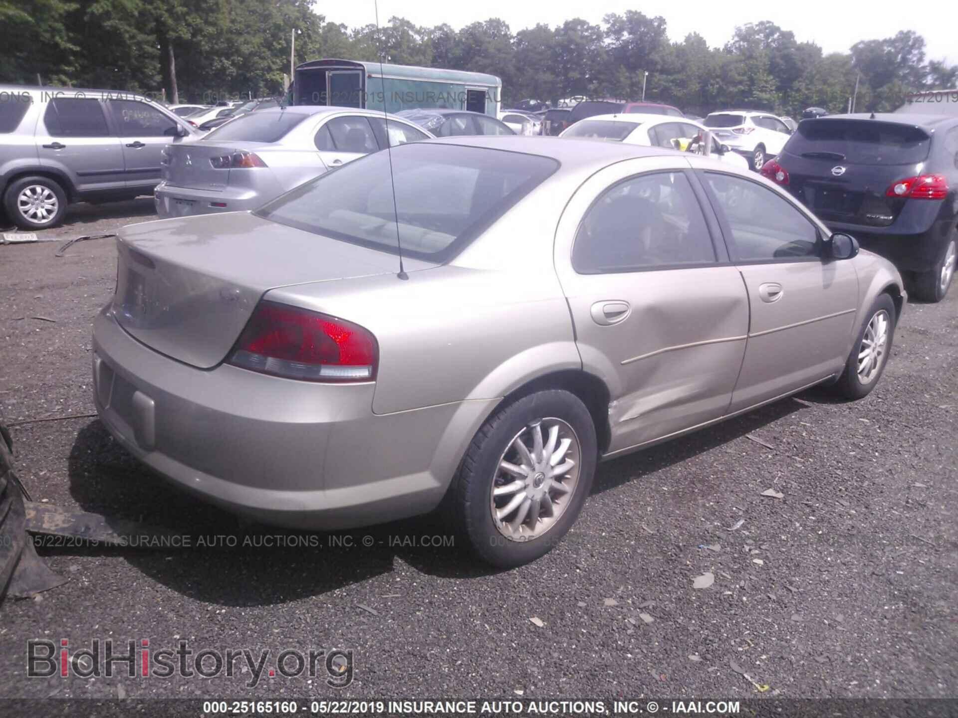 2003 CHRYSLER SEBRING - VIN: 1C3EL46X83N507832 - Фото 4