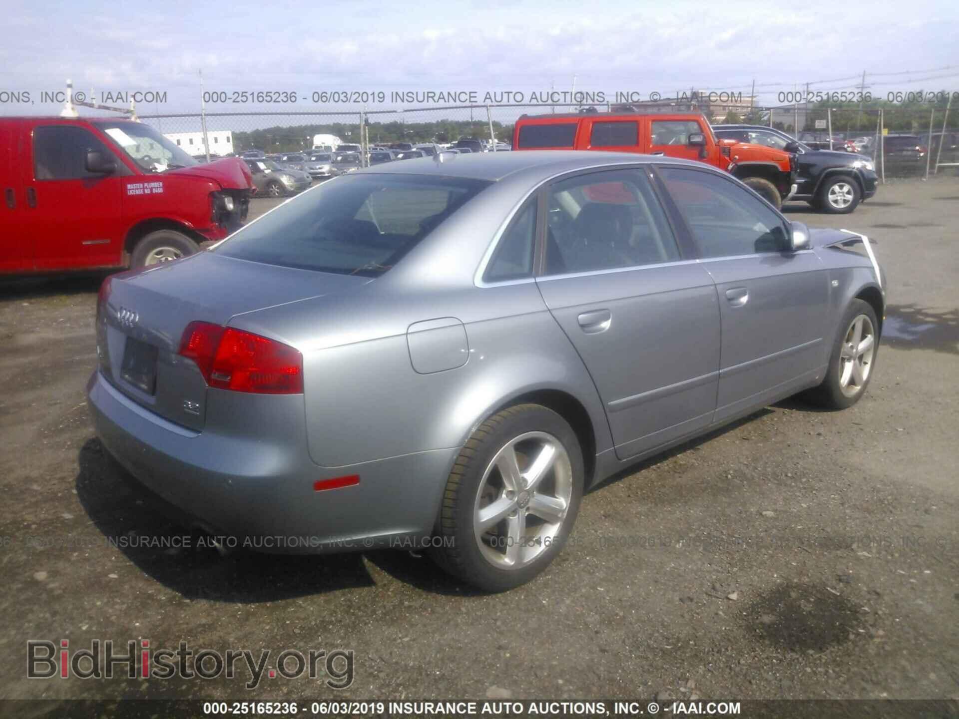 2007 AUDI A4 - VIN: WAUDH78E37A091429 - Фото 4