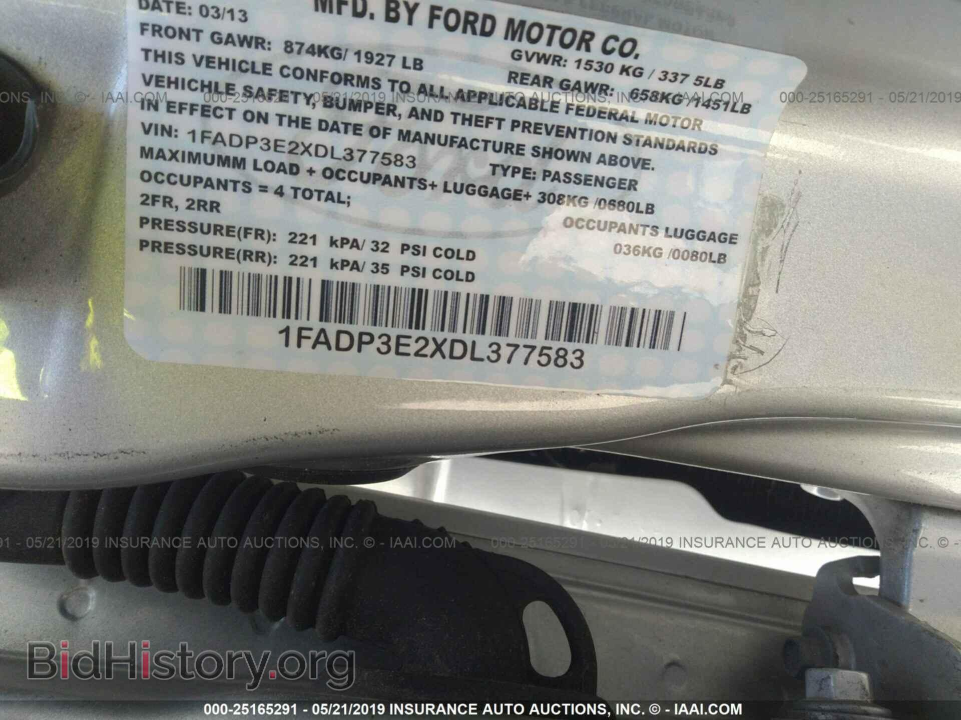 2013 FORD FOCUS - VIN: 1FADP3F25DL247239 - Photo 9
