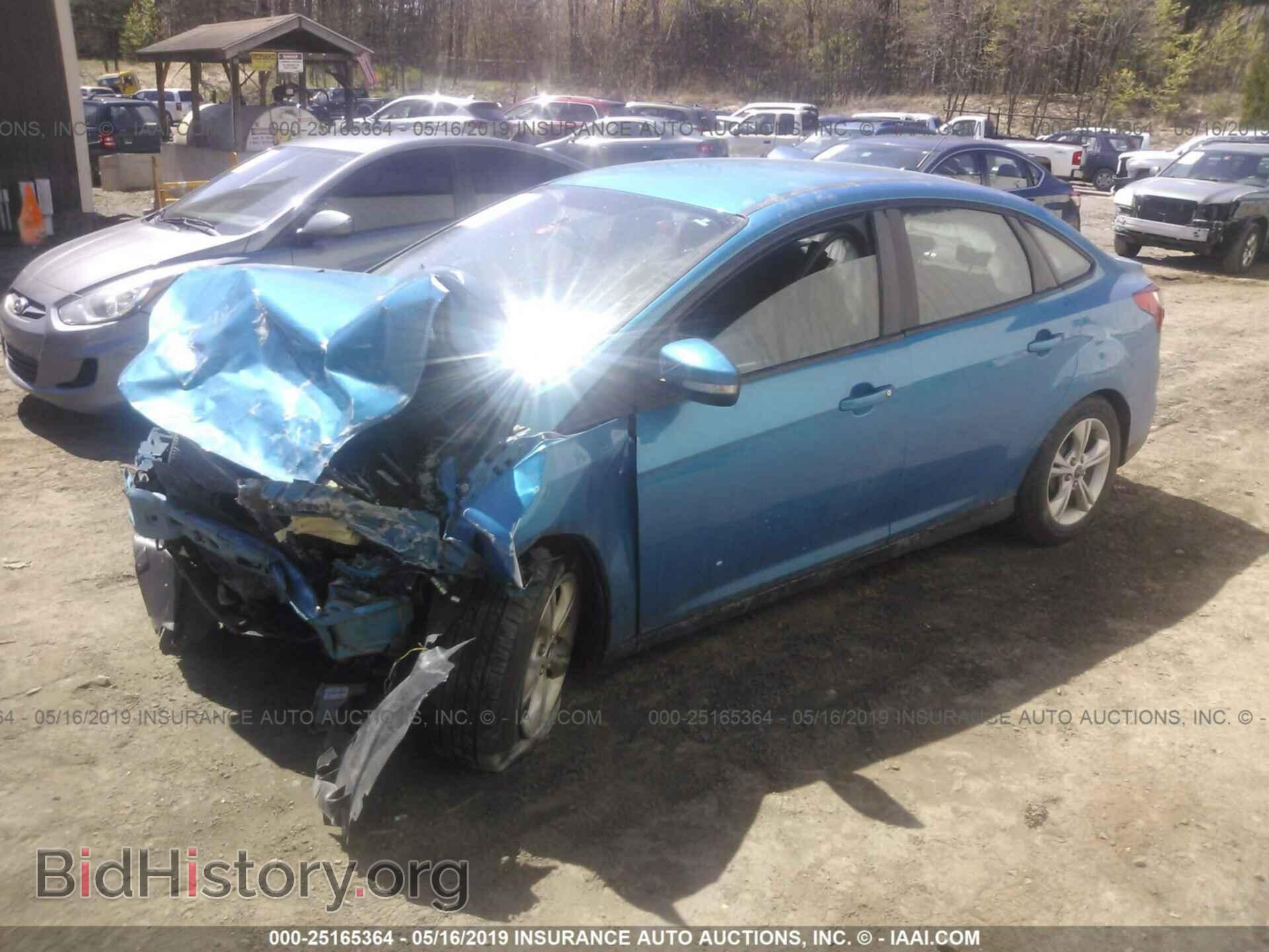 2014 FORD FOCUS - VIN: 1FADP3F28EL445914 - Фото 2