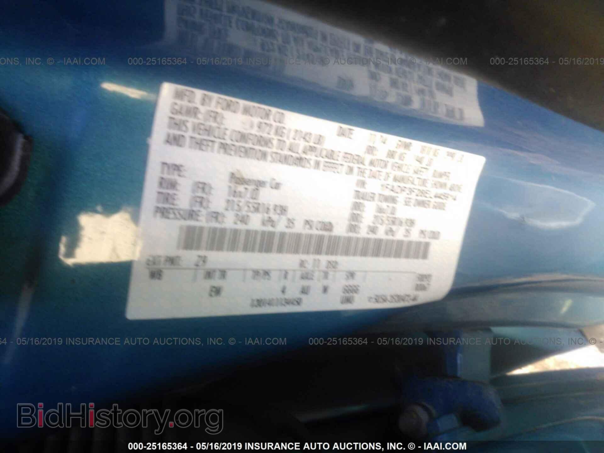 2014 FORD FOCUS - VIN: 1FADP3F28EL445914 - Фото 9