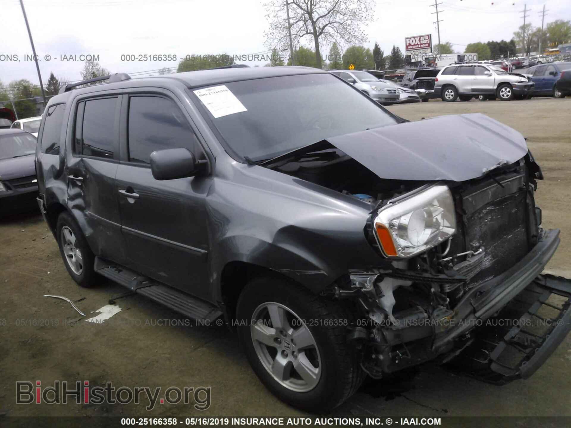 Фотография 5FNYF4H46BB031922 - HONDA PILOT 2011