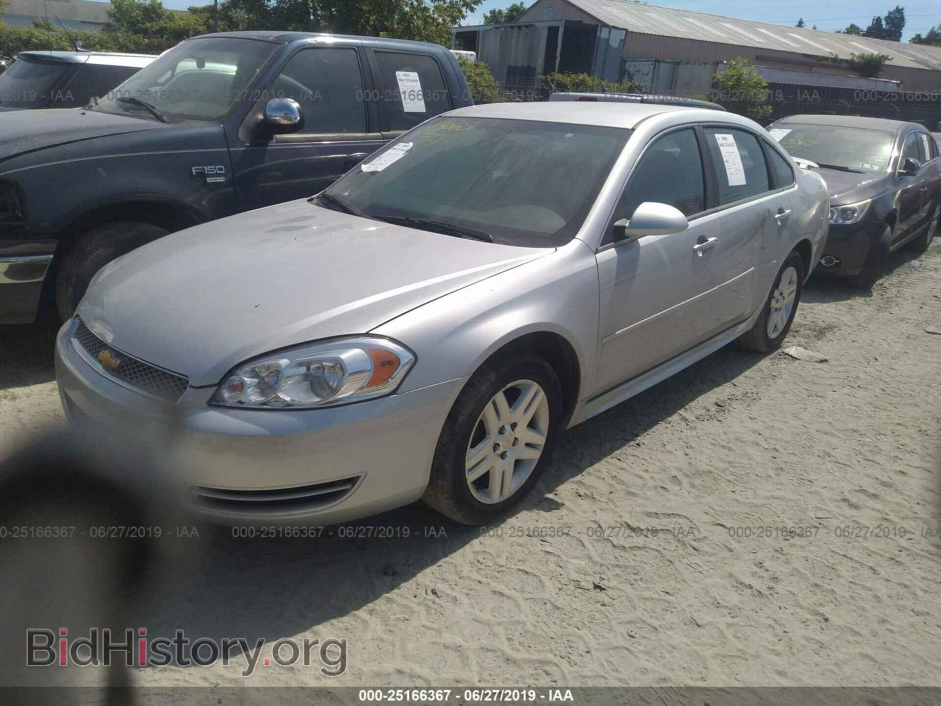 2012 CHEVROLET IMPALA - VIN: 2G1WB5E32C1129654 - Photo 2