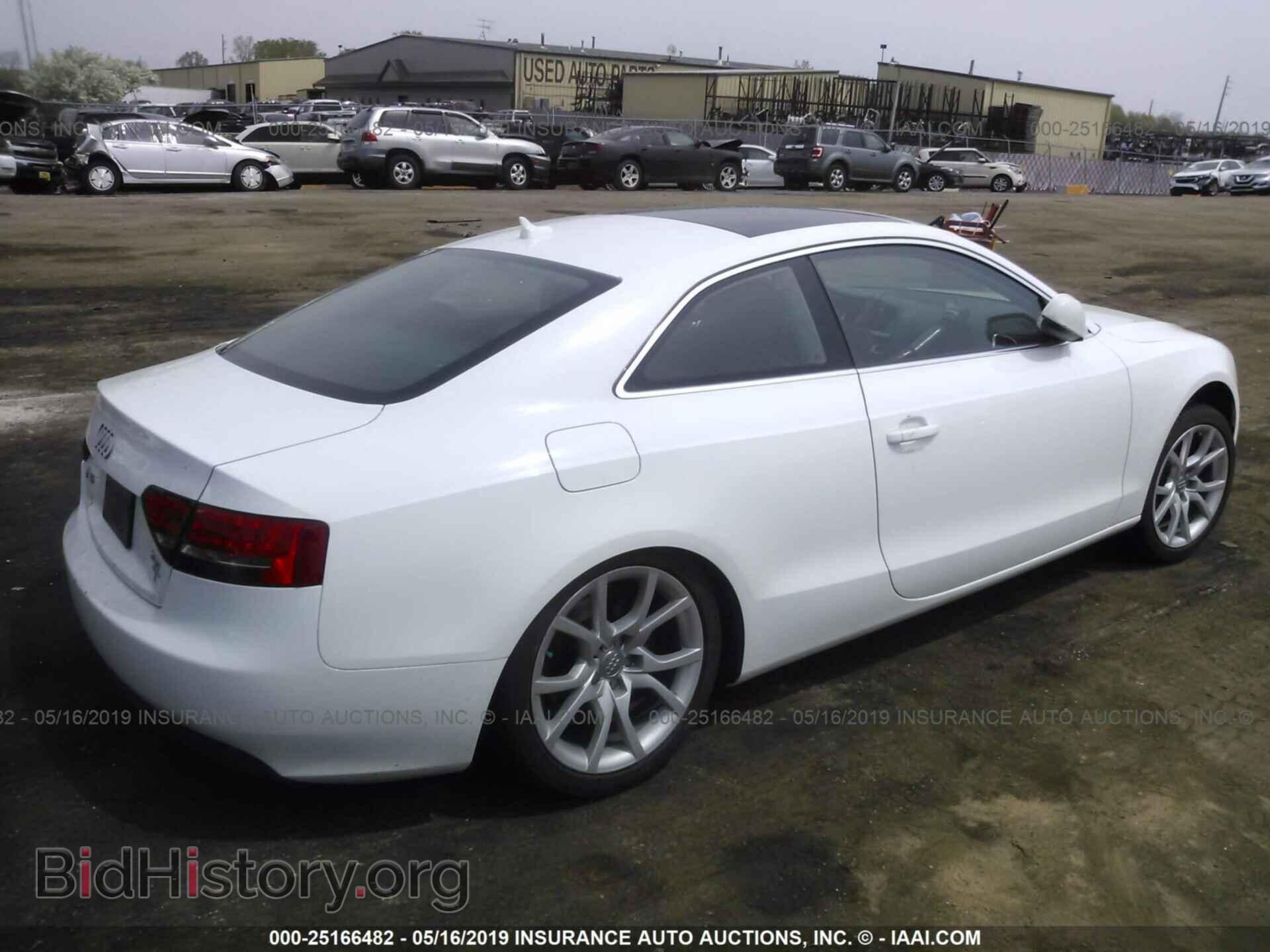 2012 AUDI A5 - VIN: WAULFAFR9CA036689 - Фото 4