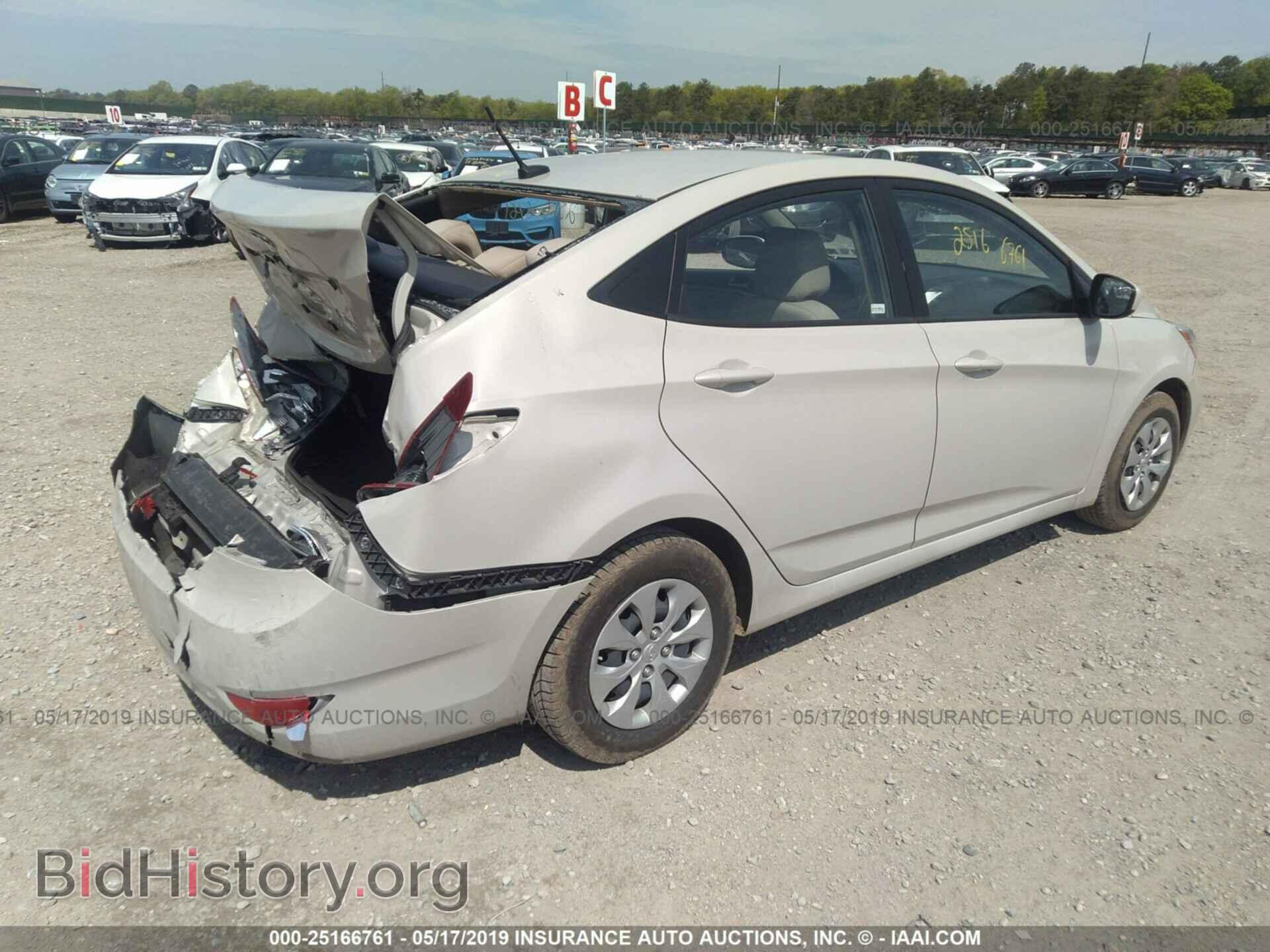 2016 HYUNDAI ACCENT - VIN: KMHCT4AE3GU071696 - Фото 4