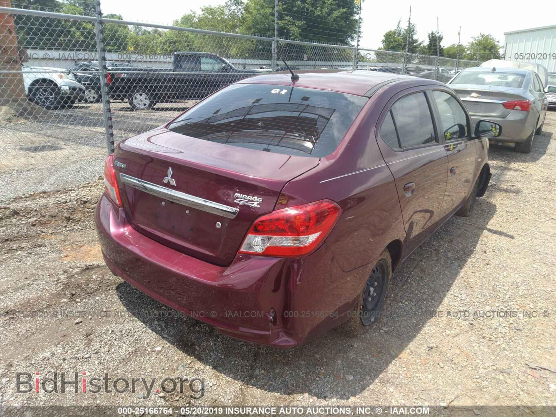 2017 MITSUBISHI MIRAGE - VIN: ML32F3FJ8HHF18448 - Фото 4