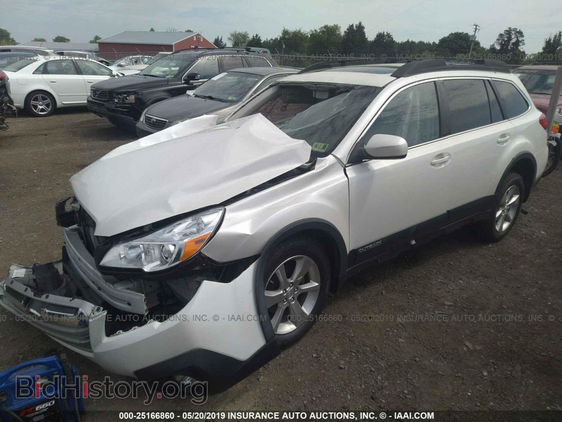 2014 SUBARU OUTBACK - VIN: 4S4BRBLC0E3306245 - Фото 2