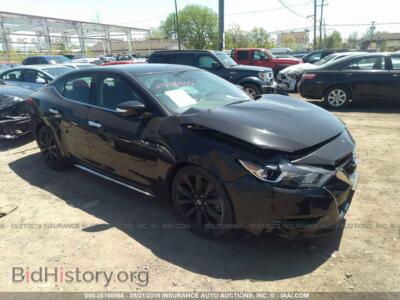 2017 Nissan MAXIMA 3.5S/SV/SL/SR/Plat, black — VIN 1N4AA6AP0HC425377, IAAI