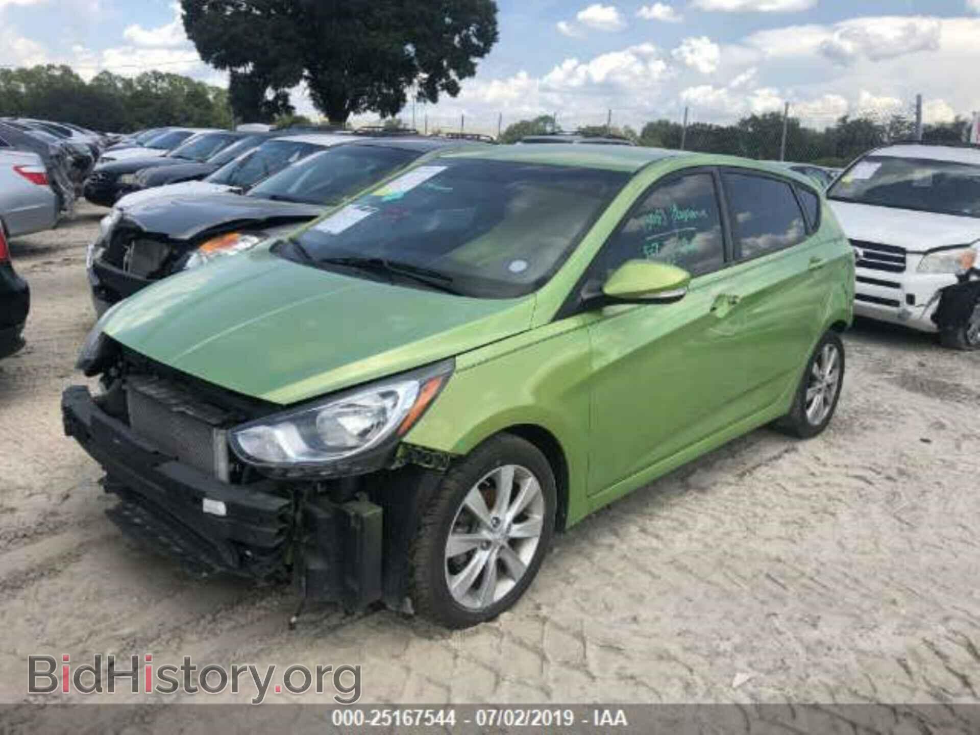 2013 HYUNDAI ACCENT - VIN: KMHCU5AE7DU080030 - Фото 2