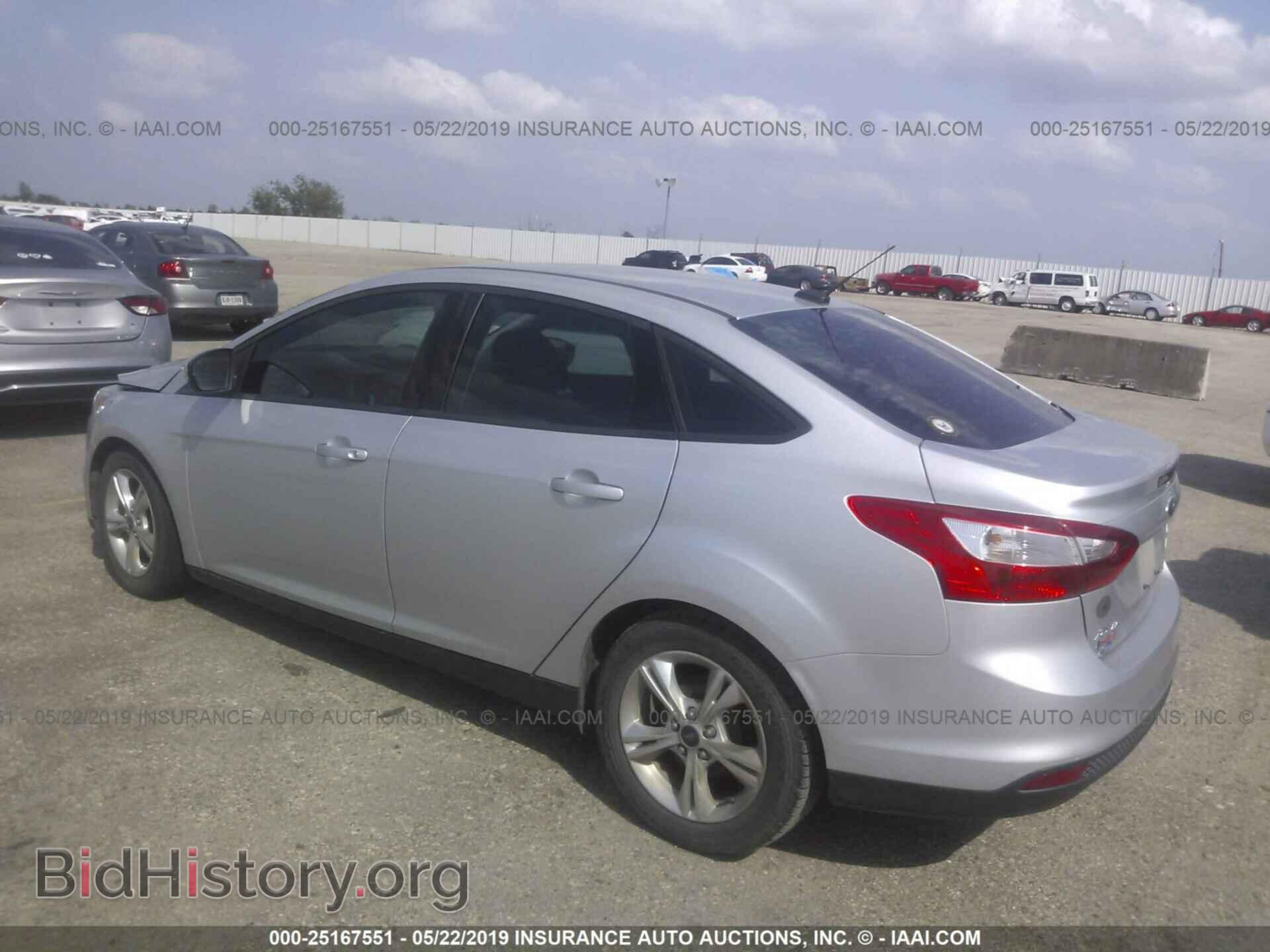 2014 FORD FOCUS - VIN: 1FADP3F28EL372933 - Фото 3