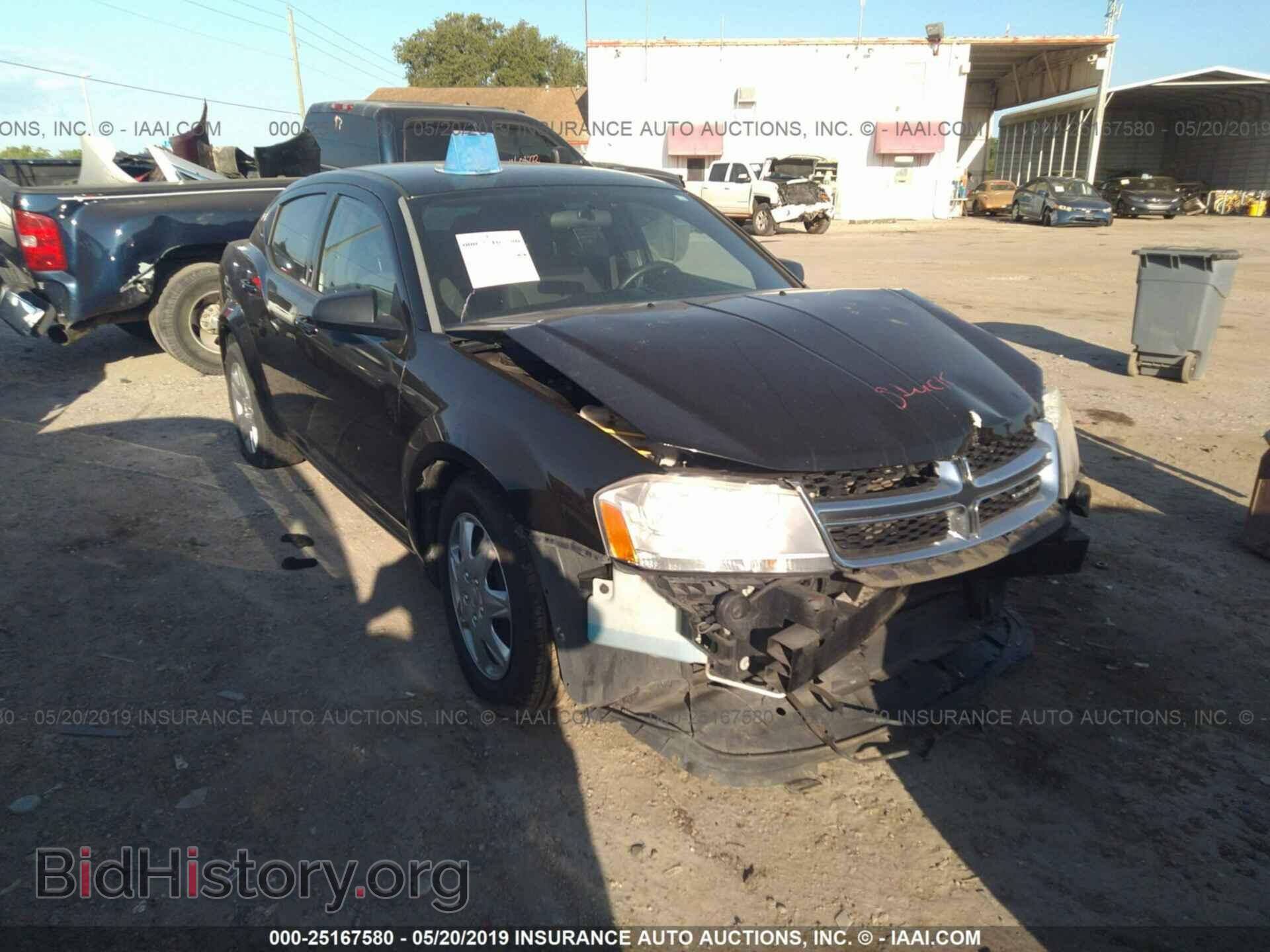Photo 1C3CDZAB9CN174683 - DODGE AVENGER 2012