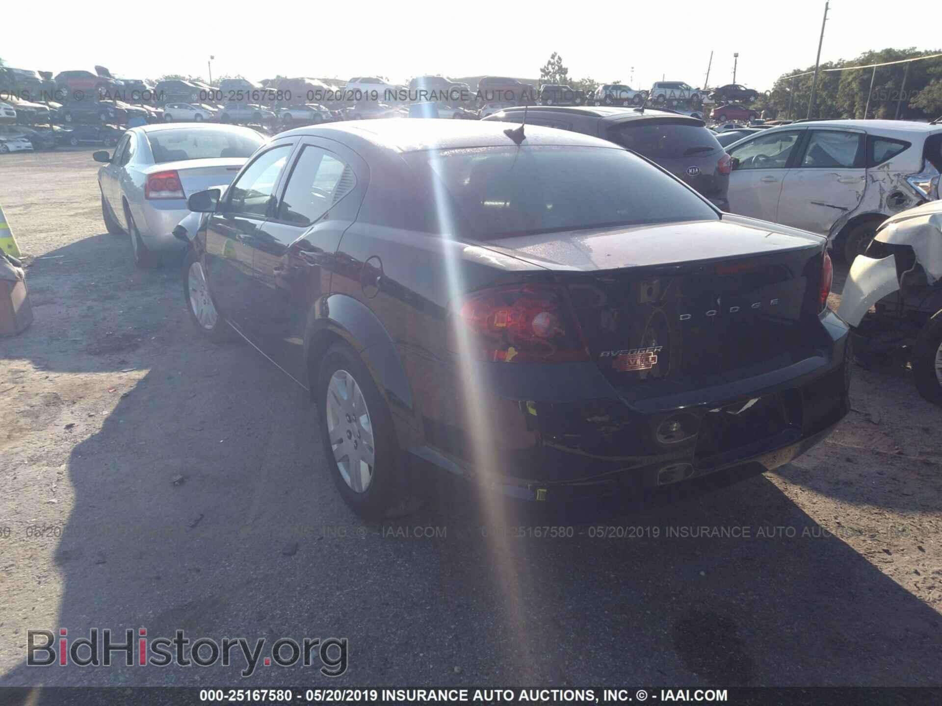 2012 DODGE AVENGER - VIN: 1C3CDZAB9CN174683 - Фото 3