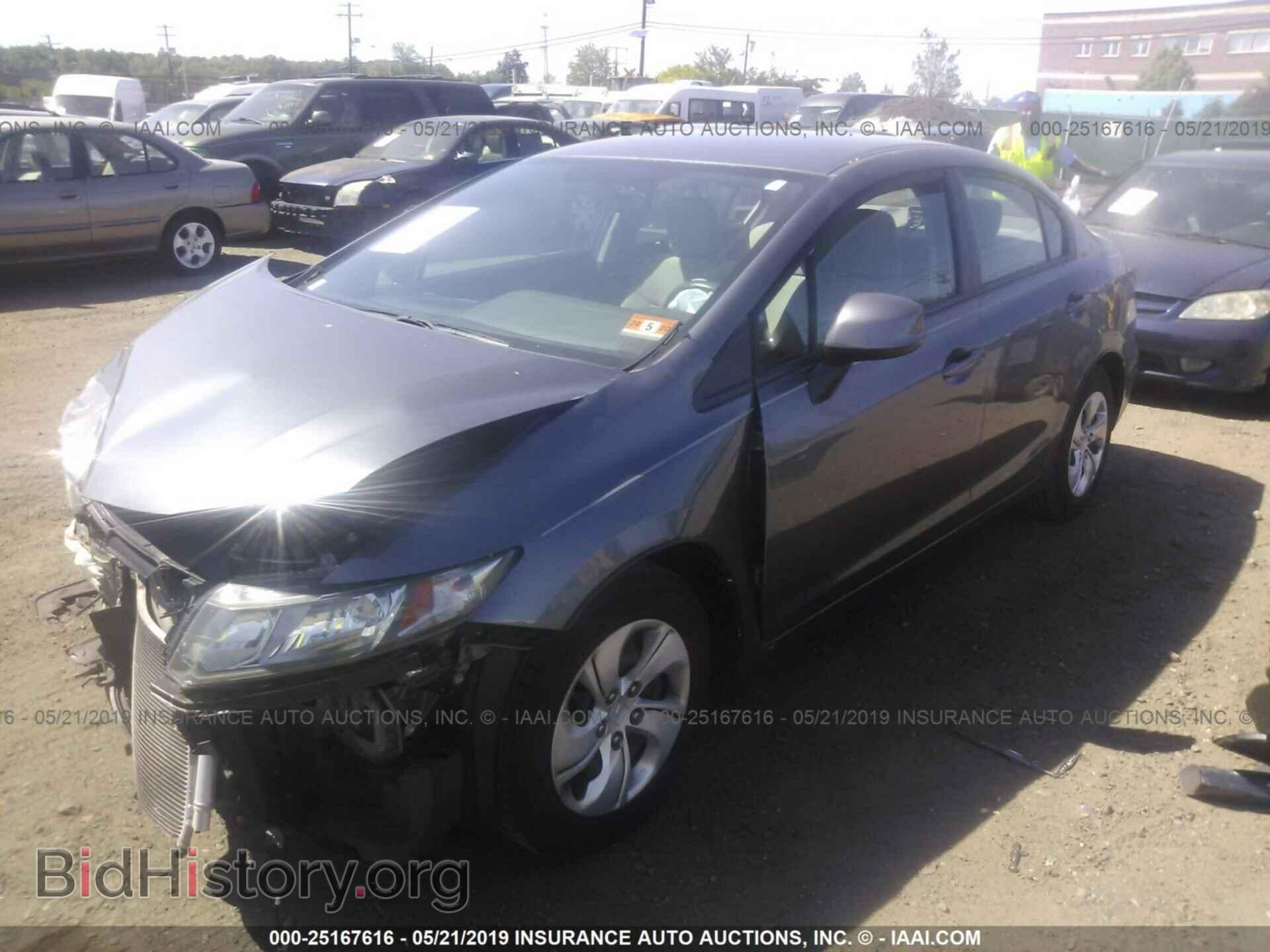 2013 HONDA CIVIC - VIN: 19XFB2F57DE032332 - Фото 2