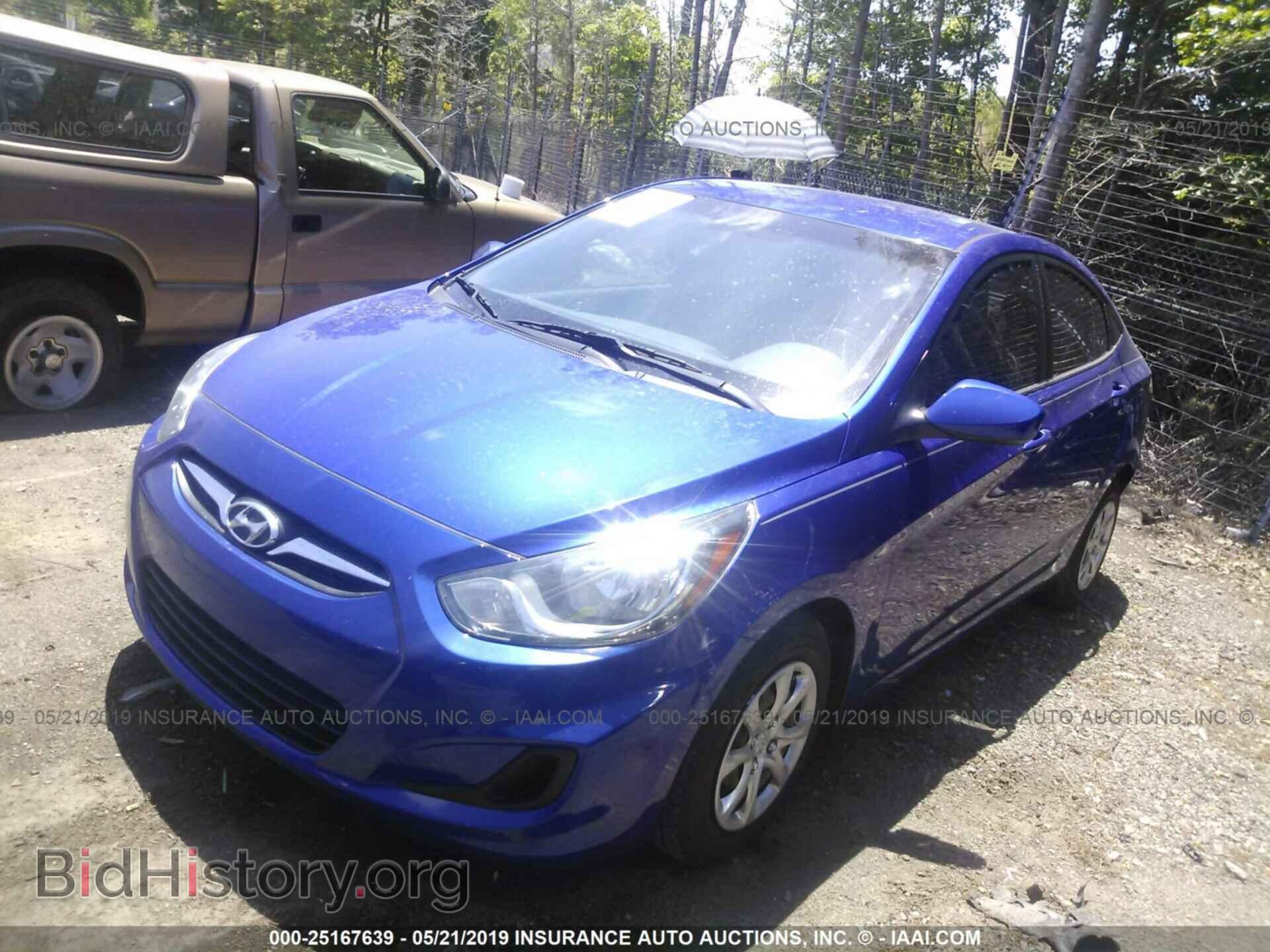 2014 HYUNDAI ACCENT - VIN: KMHCT4AE9EU726232 - Фото 2