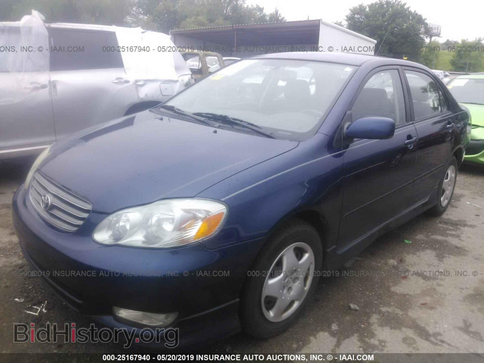 2003 TOYOTA COROLLA - VIN: 1NXBR32E33Z024200 - Фото 2
