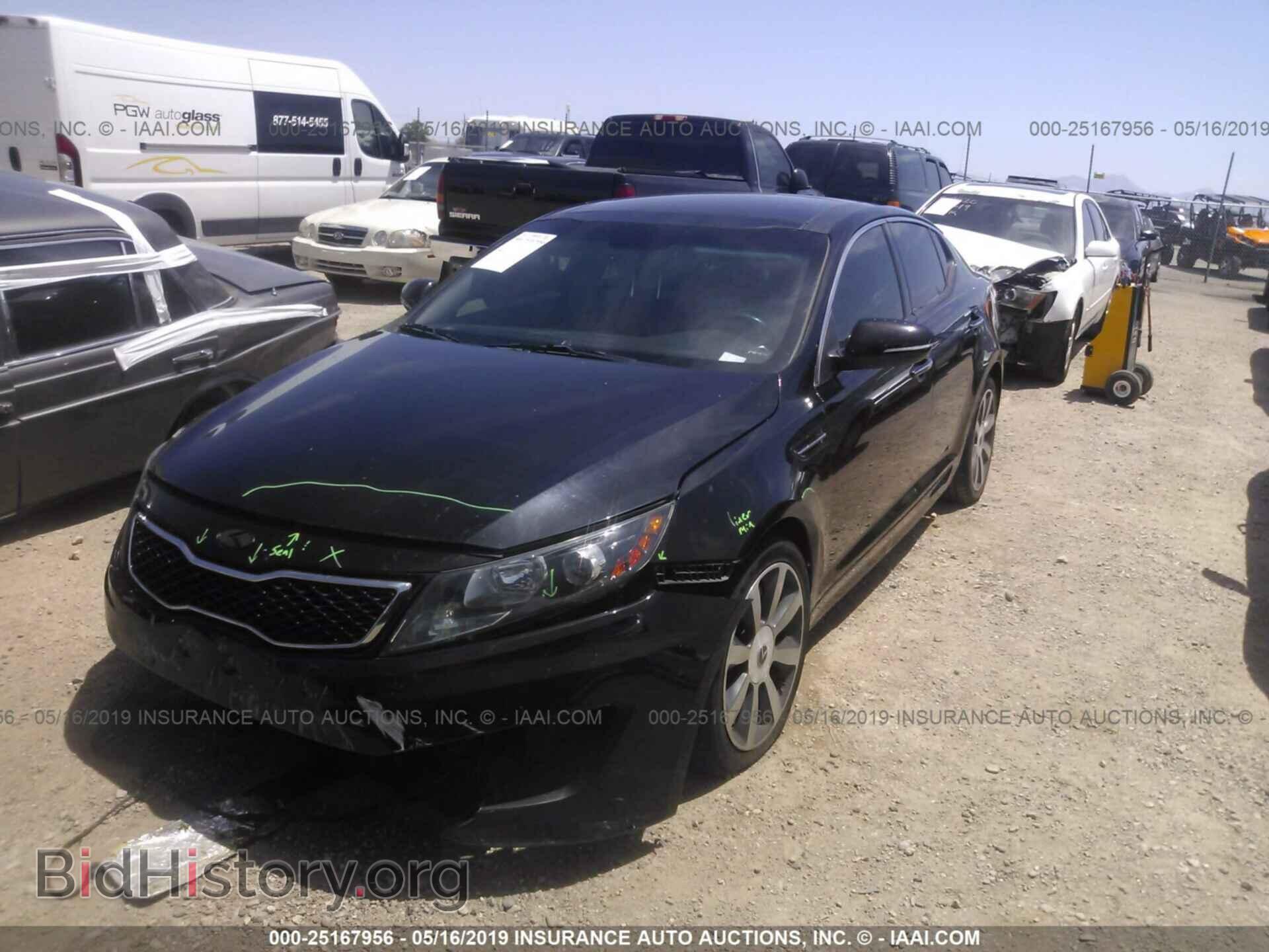 2012 KIA OPTIMA - VIN: 5XXGR4A63CG053602 - Фото 2