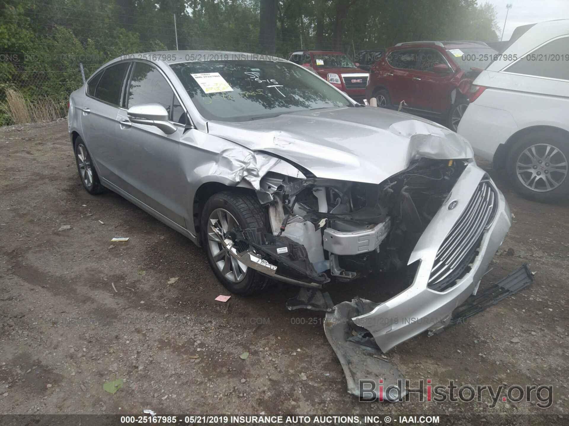 Photo 3FA6P0HD1HR348288 - FORD FUSION 2017