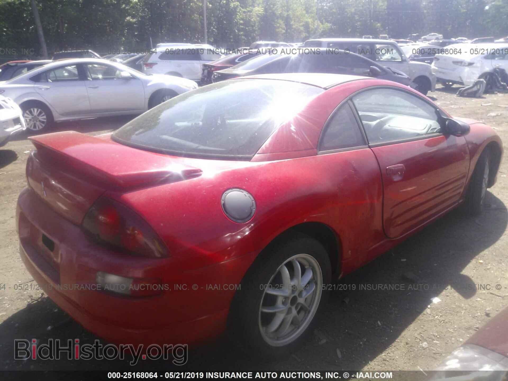 2001 MITSUBISHI ECLIPSE - VIN: 4A3AC44GX1E076448 - Фото 4