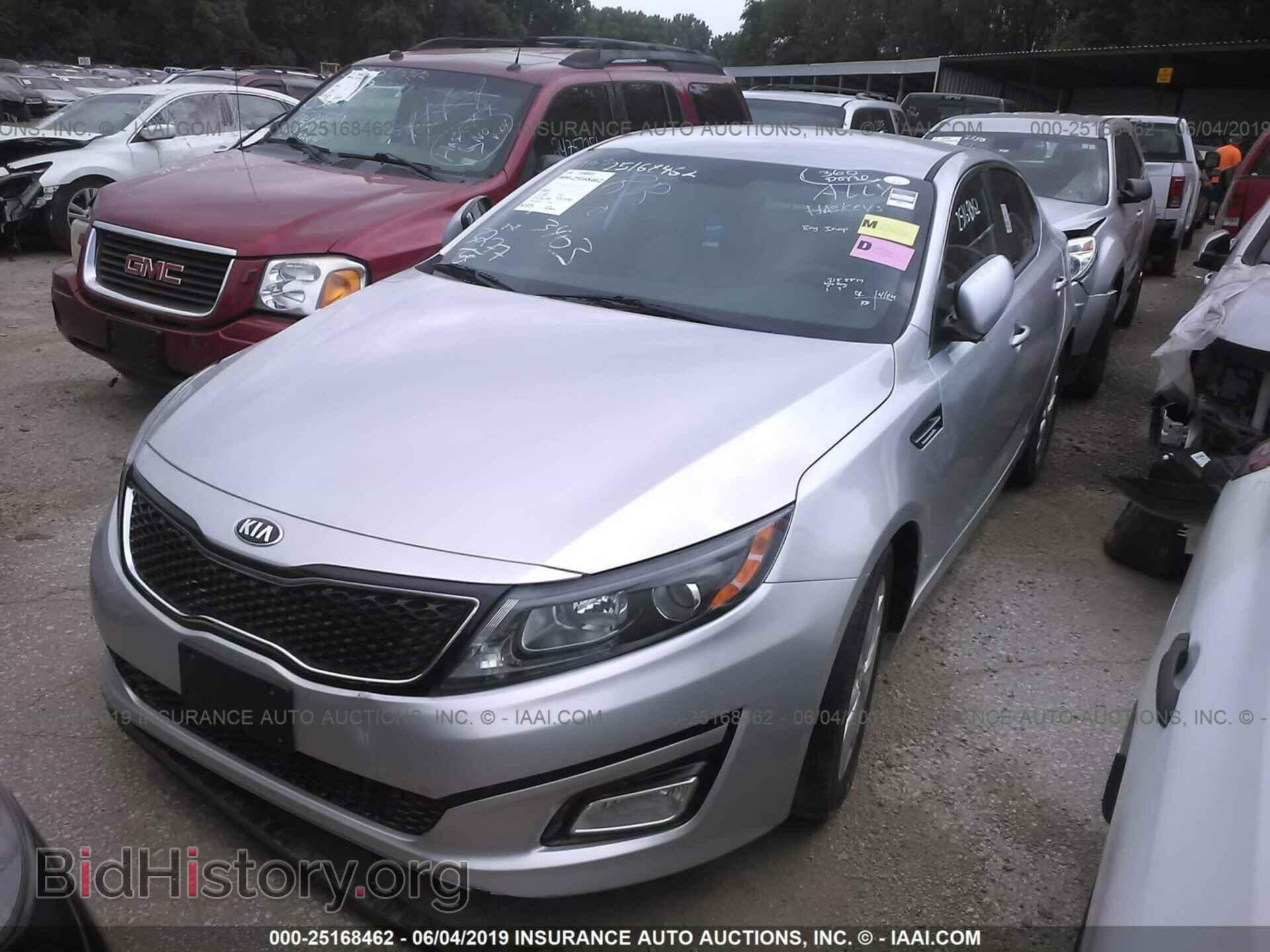 2015 KIA OPTIMA - VIN: 5XXGM4A75FG465533 - Фото 2