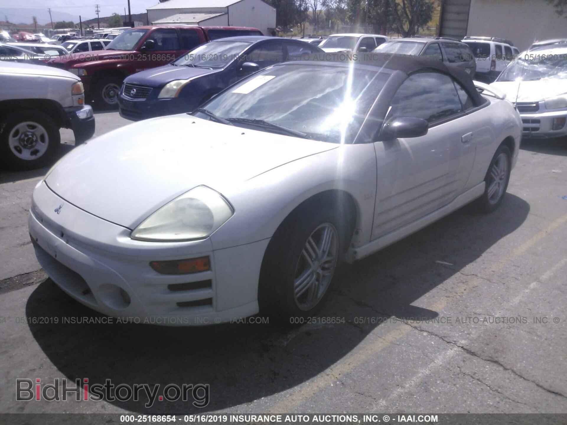 2004 MITSUBISHI ECLIPSE - VIN: 4A3AE55H14E042054 - Фото 2