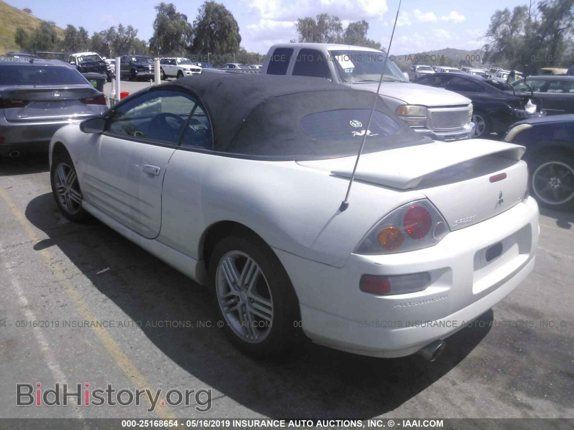 2004 MITSUBISHI ECLIPSE - VIN: 4A3AE55H14E042054 - Фото 3