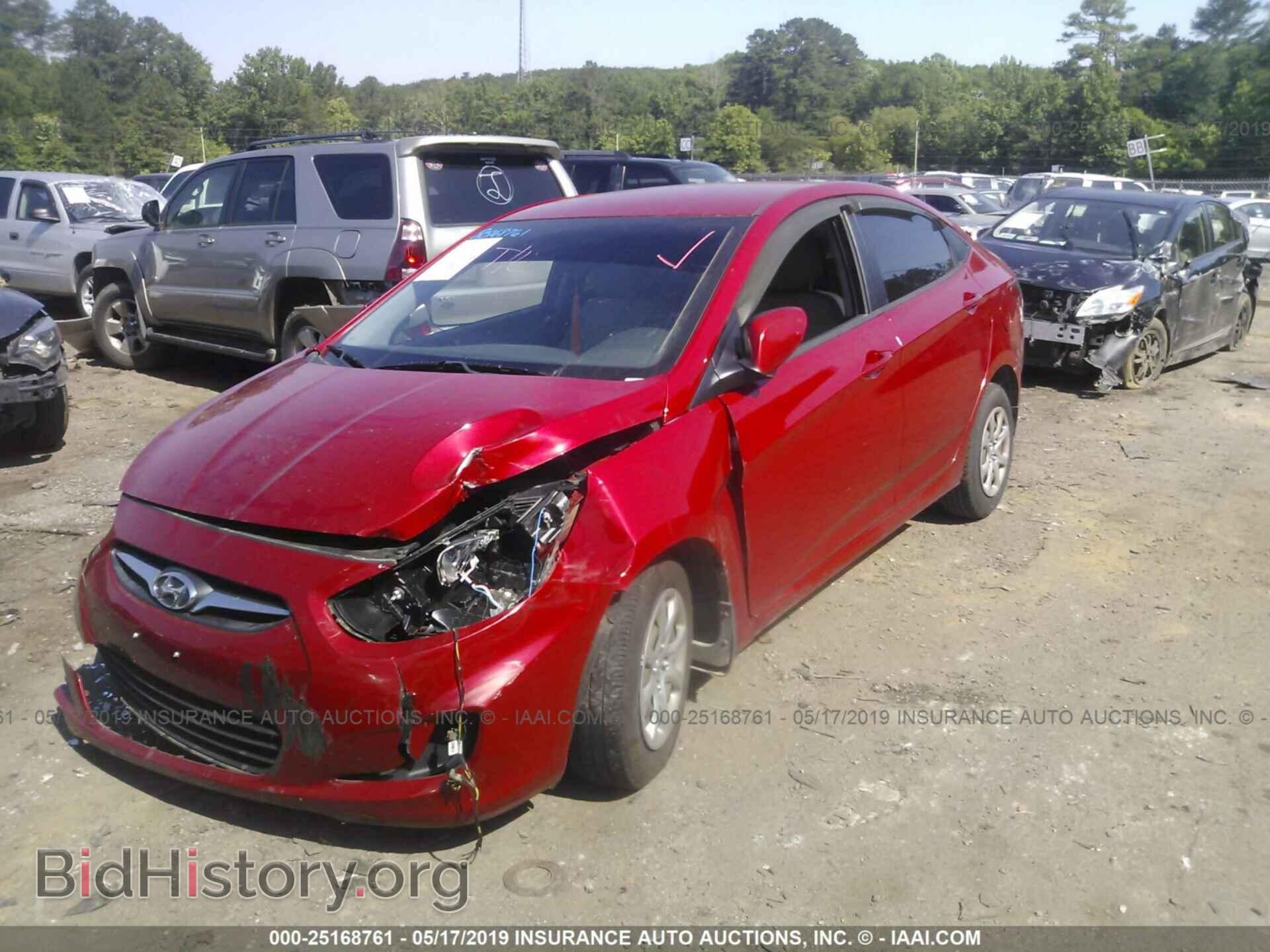 2012 HYUNDAI ACCENT - VIN: KMHCT4AE0CU234508 - Фото 2