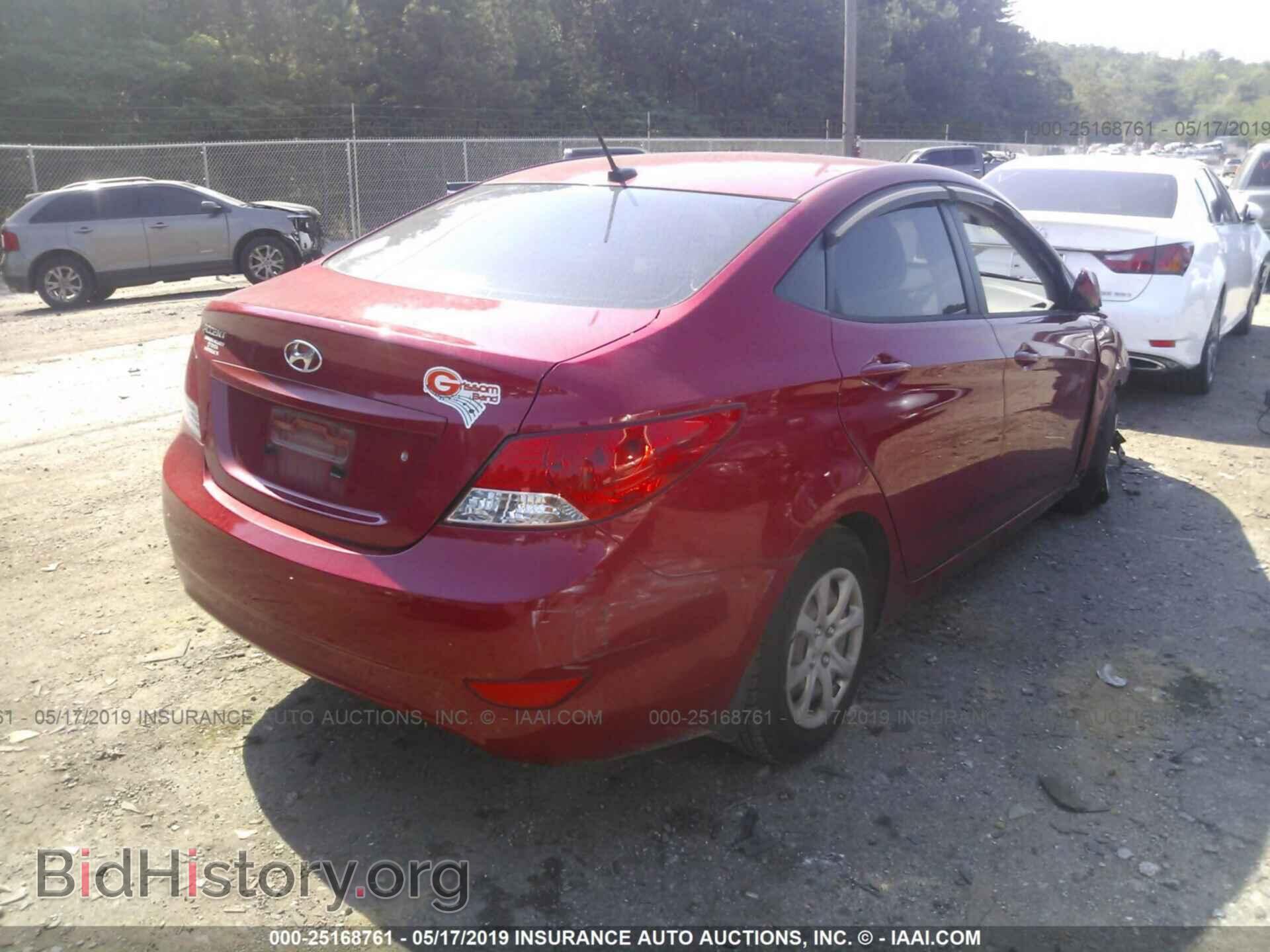 2012 HYUNDAI ACCENT - VIN: KMHCT4AE0CU234508 - Фото 4