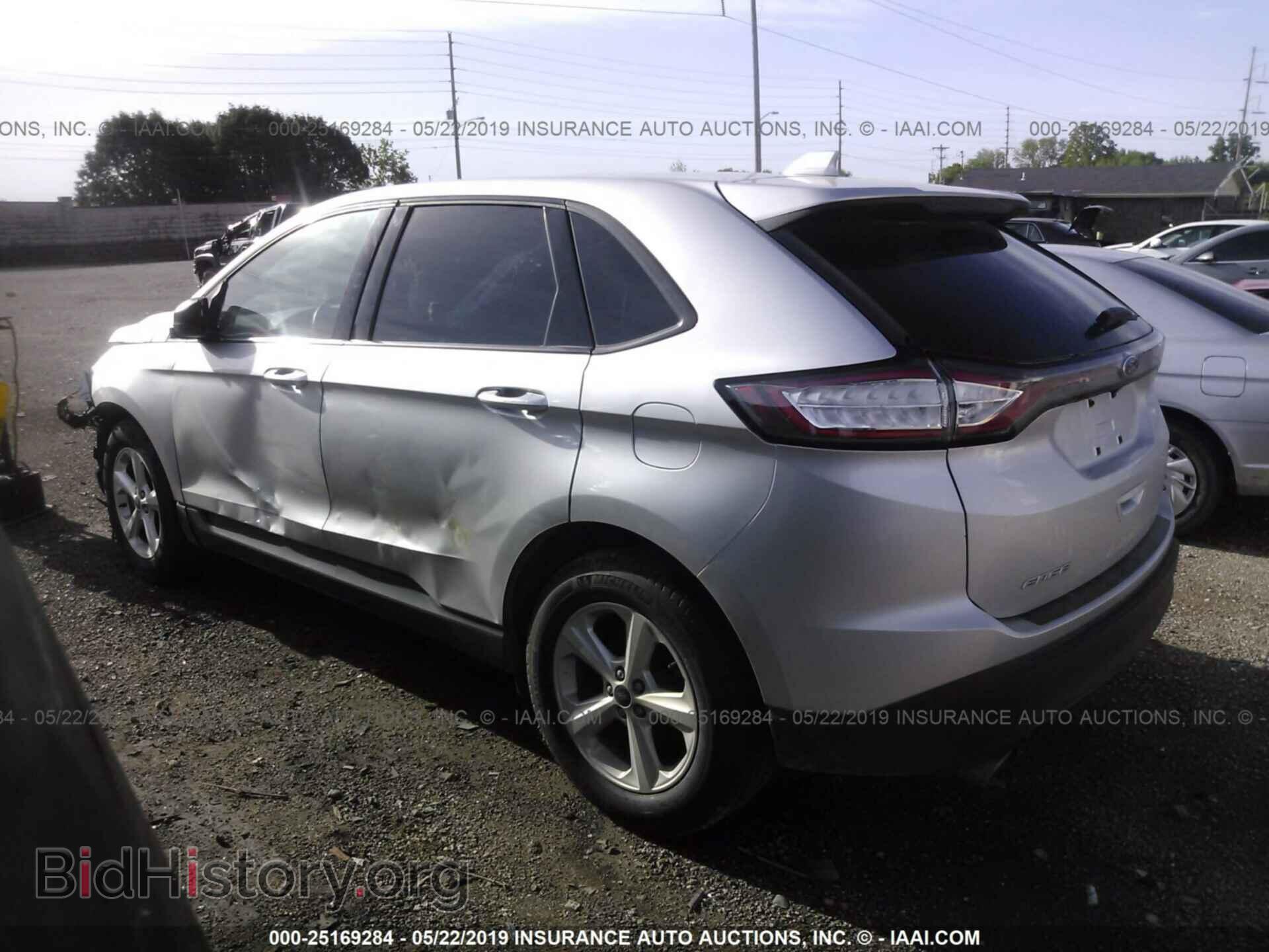 2015 FORD EDGE - VIN: 2FMTK3G89FBB52768 - Фото 3